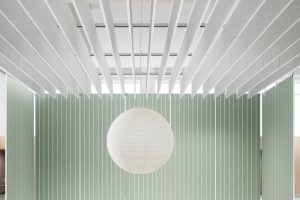 BAUX Acoustic X-FELT Floating Baffles
