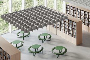 BAUX Acoustic X-FELT Floating Grids
