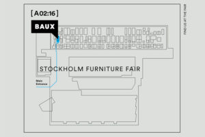 Announcement: BAUX will be present during Stockholm Furniture Fair, 7-11 February