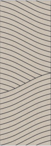 BAUX X-FELT Panels Wave Pinstripe