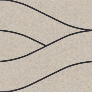 BAUX X-FELT Tiles Wave Widestripe