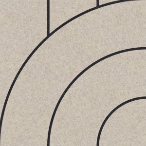 BAUX X-FELT Tiles Ripple Widestripe