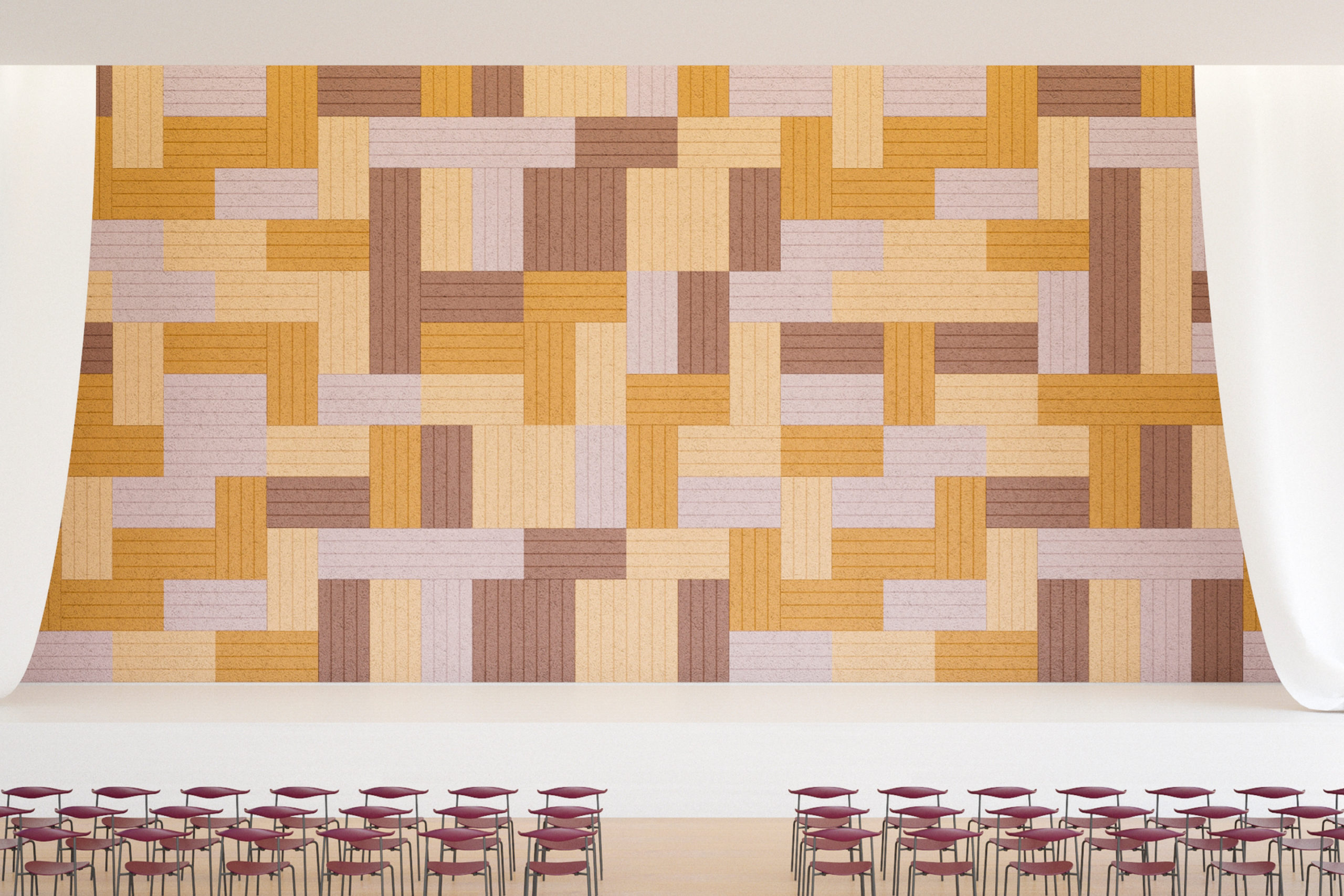 Paneles Acústicos Decorativos Acoustic Wood Wool Panels