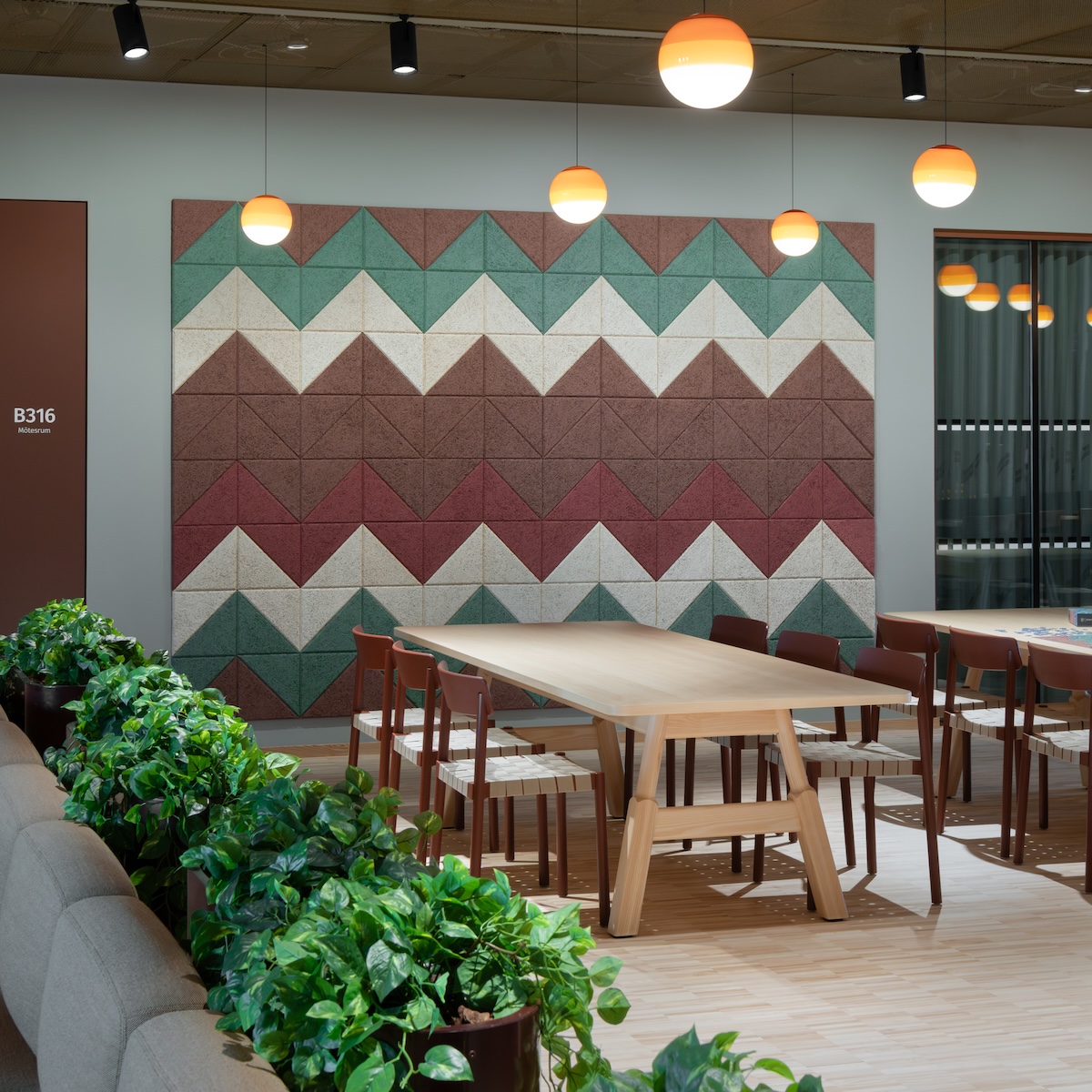 Acoustic Wood Wool Tiles