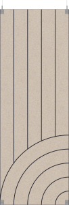 BAUX X-FELT Floating Panels Ripple Widestripe