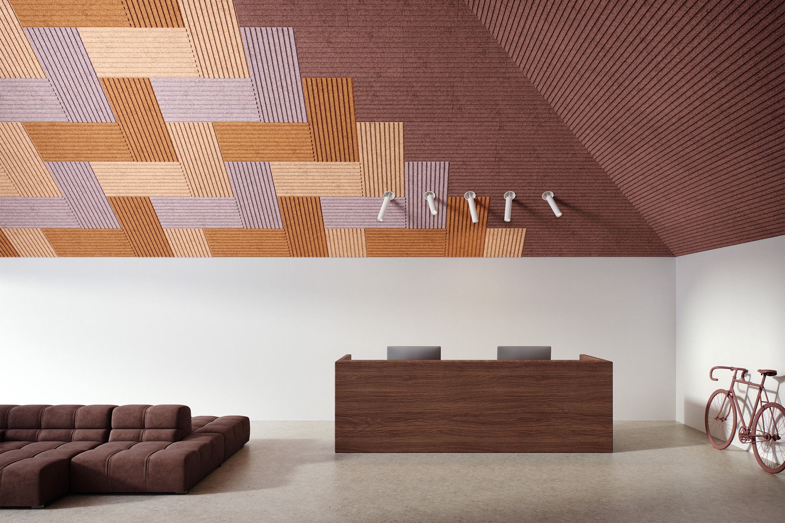 Paneles Acústicos Decorativos Acoustic Wood Wool Panels
